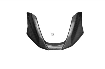 Carbon Front Fender Extension for BMW R 1200 GS 2008-2013 Carbon+Fibreglass | Plain Weave | Glossy