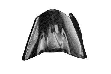 Parafango anteriore (parte anteriore) Carbonio per KTM Duke 125/390 2017- / RC390 2017- Carbonio+Fibra di Vetro | Tela | Brillante