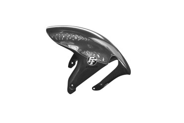 Guardafango frontal Carbono por Aprilia RSV 1000R 2004-2009 / Tuono 1000R 2006-2010 100% Carbono | Patron Sencillo | Brillante