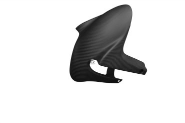 Garde boue avant Carbone pour Aprilia RSV4 / Tuono V4R 2009-2020 Carbone+Fibre de Verre | Toile Sergé | Mat