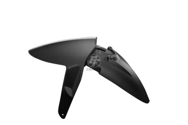 Carbon Front Fender for BMW R1200GS 2013-2018 / R1250GS 2017- Carbon+Fibreglass | Twill Weave | Matt
