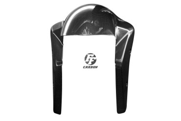 parafango anteriore Carbonio per BMW S1000RR 2010-2018 / S1000R 2014-2020 / S1000XR Carbonio+Fibra di Vetro | Tela | Brillante