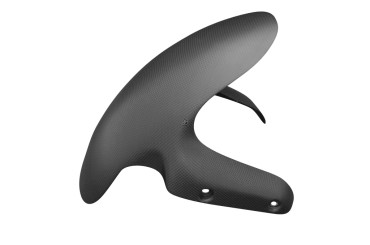 Guardafango frontal Carbono por Buell XB9R / XB9S / XB12R / XB12S Carbono+Fibra de Vidrio | Patron Sencillo | Opaco