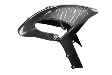 Carbon Front Fender for Ducati Monster 696 / 796 / 1100 EVO ABS Model Carbon+Fibreglass | Plain Weave | Glossy