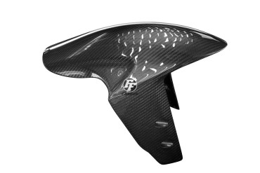 parafango anteriore Carbonio per Ducati Panigale 899 / 959 / 1199 / 1299 Carbonio+Fibra di Vetro | Spigato | Brillante