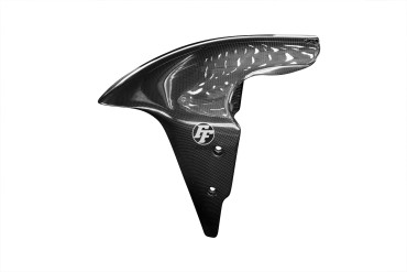 parafango anteriore Carbonio per Ducati Supersport 939 2017-2020 / 950 2021- Carbonio+Fibra di Vetro | Tela | Brillante