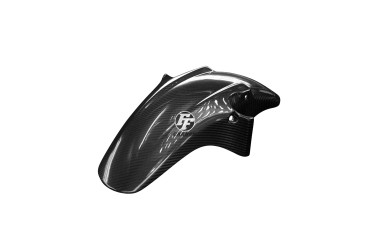 Guardafango frontal Carbono por Honda CB 600F Hornet 1998-2005 / CB 900F Hornet / CB 1300 / CBF 600 2004-2009 / CBF 1000 2006-20 Carbono+Fibra de Vidrio | Patron Enlazado | Brillante