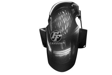 parafango anteriore Carbonio per Honda CB 650 R 2021- / CBR 650 R 2019- Carbonio+Fibra di Vetro | Spigato | Brillante