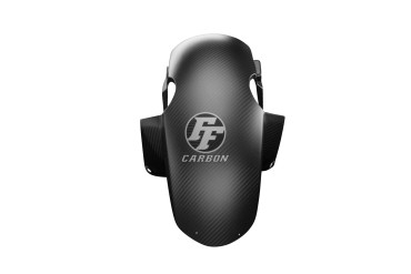 Guardafango frontal Carbono por Honda CB 650 R 2021- / CBR 650 R 2019- Carbono+Fibra de Vidrio | Patron Enlazado | Opaco