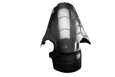 Garde boue avant Carbone pour Honda CBR 600RR 2005-2006 Carbone+Fibre de Verre | Toile Sergé | Brillant