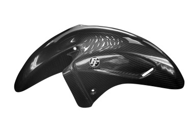 Guardafango frontal Carbono por Honda CBR1100XX 96+ 100% Carbono | Patron Enlazado | Brillante