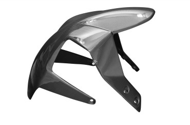 parafango anteriore Carbonio per KTM DUKE 690 2012-2018 Carbonio+Fibra di Vetro | Tela | Brillante