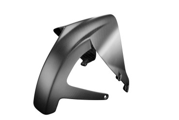 Carbon vorderes Schutzblech für KTM RC 390 Carbon+Fiberglas | Köper | Matt