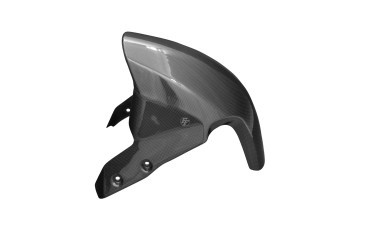 Guardafango frontal Carbono por KTM RC8 / R 2008-2015 Carbono+Fibra de Vidrio | Patron Sencillo | Brillante