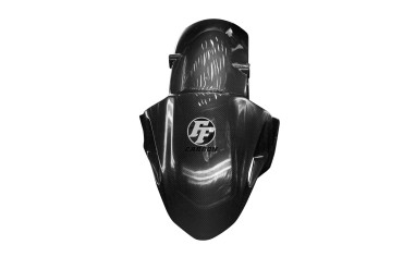 Guardafango frontal Carbono por Kawasaki Z H2 2020+ Carbono+Fibra de Vidrio | Patron Sencillo | Brillante
