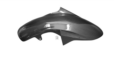 parafango anteriore Carbonio per Kawasaki Z1000 2010-2013 Carbonio+Fibra di Vetro | Spigato | Brillante