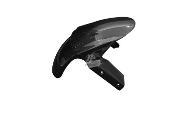 Guardafango frontal Carbono por Kawasaki Z800 2013 - 2016 / Z1000 2014+ 100% Carbono | Patron Enlazado | Brillante