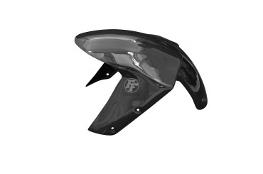 parafango anteriore Carbonio per Kawasaki ZX-6R 2005-2008 / ZX-10R 2004-2006 100% Carbonio | Tela | Brillante