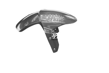parafango anteriore Carbonio per Kawasaki ZX-6R 2009-2012 100% Carbonio | Spigato | Brillante