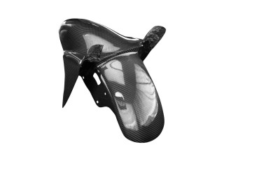 Carbon vorderes Schutzblech für Kawasaki ZX-6R 99 / ZX-9R 1998-2001 Carbon+Fiberglas | Köper | Glossy