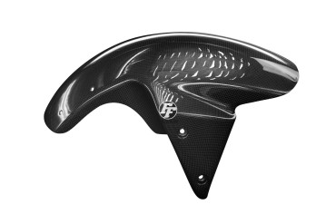 Carbon Front Fender for Kawasaki ZX6R / ZX6RR Ninja 03 - 04 Carbon+Fibreglass | Twill Weave | Glossy
