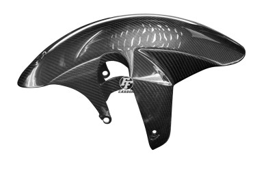 Carbon Front Fender for Suzuki GSX-R 1000 2017- Carbon+Fibreglass | Twill Weave | Glossy