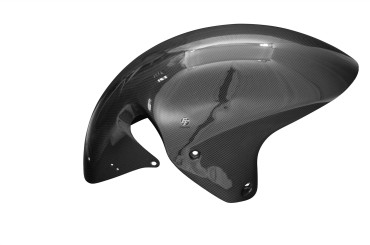 parafango anteriore Carbonio per Suzuki GSX-R 1300 Hayabusa 1999-2007 Carbonio+Fibra di Vetro | Tela | Brillante