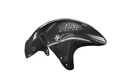 Garde boue avant Carbone pour Suzuki GSX-R 1300 Hayabusa 2008-2015 Carbone+Fibre de Verre | Toile Contraignant | Brillant