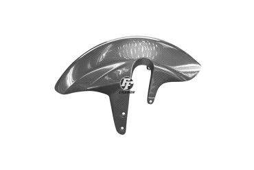 Garde boue avant Carbone pour Suzuki GSX-R 600 / 750 2004-2005 / GSX-R 1000 2003-2004 100% Carbone | Toile Sergé | Mat