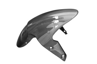 Carbon vorderes Schutzblech für Triumph Daytona 675 2006-2012 Carbon+Fiberglas | Köper | Glossy
