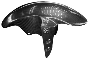 Garde boue avant Carbone pour Yamaha R1 02-03 Carbone+Fibre de Verre | Toile Contraignant | Brillant