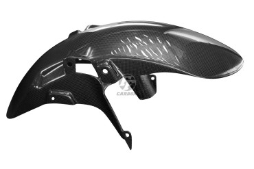 Guardafango frontal Carbono por Yamaha XSR 900 Carbono+Fibra de Vidrio | Patron Enlazado | Opaco