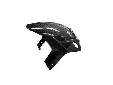 Parafango anteriore con pannelli laterali Carbonio per Kawasaki ZX-10R 2021+ Carbonio+Fibra di Vetro | Spigato | Brillante