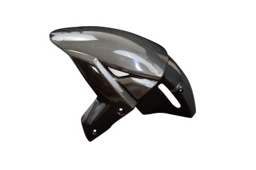 Parafango anteriore con pannelli laterali Carbonio per Kawasaki ZX-10R 2021+ Carbonio+Fibra di Vetro | Tela | Brillante