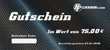Gutschein 75€ 